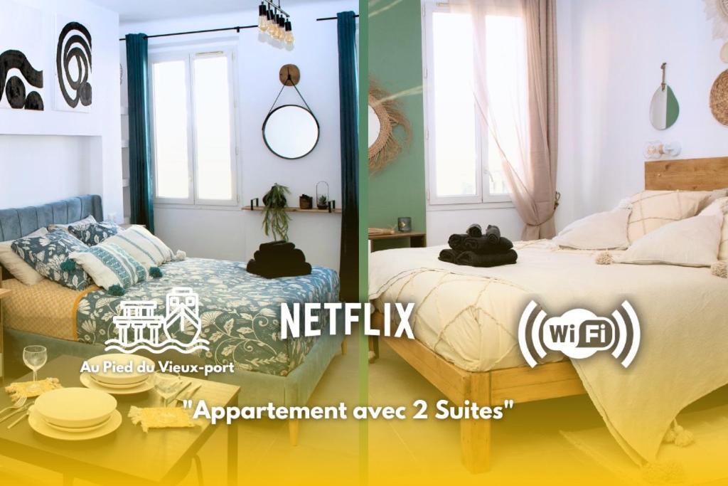 Appartement Le Vieux-Port Cosy Boheme à Marseille Extérieur photo